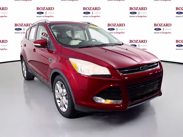 2015 Ruby Red Metallic Ford Escape Titanium FWD SUV