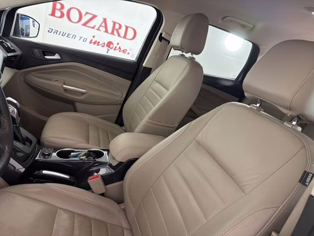 2015 Ruby Red Metallic Ford Escape Titanium FWD SUV