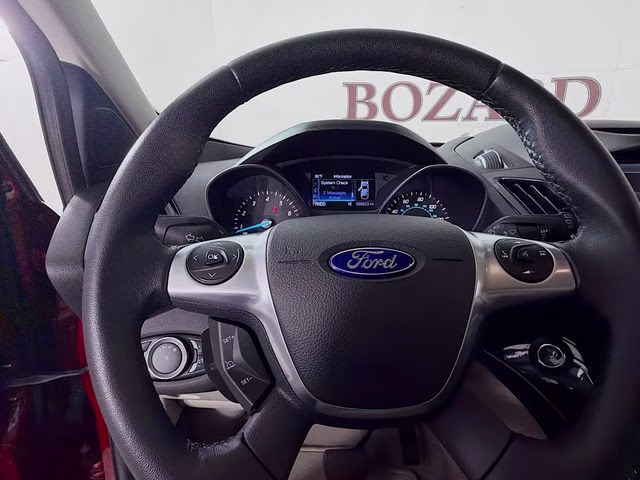 2015 Ruby Red Metallic Ford Escape Titanium FWD SUV