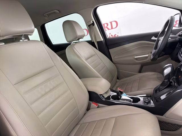 2015 Ruby Red Metallic Ford Escape Titanium FWD SUV