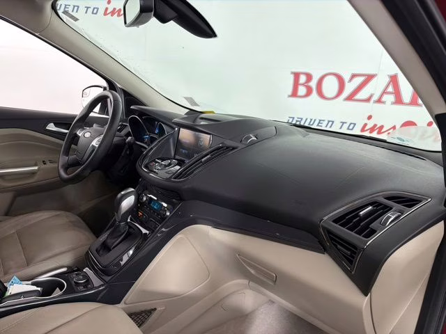 2015 Ruby Red Metallic Ford Escape Titanium FWD SUV
