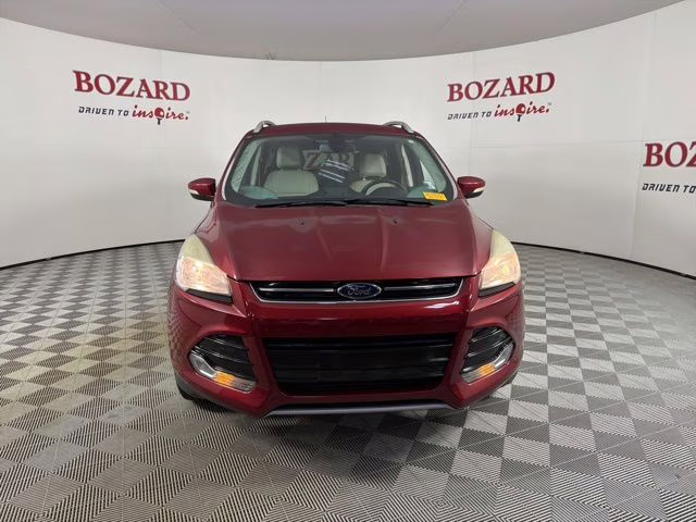 2015 Ruby Red Metallic Ford Escape Titanium FWD SUV