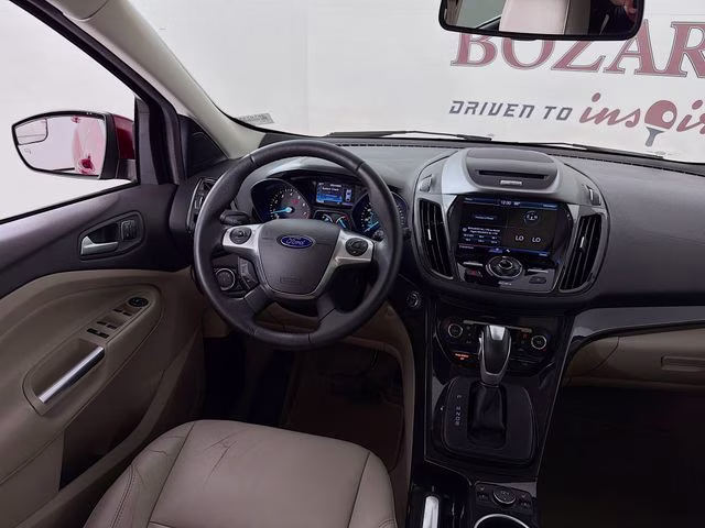 2015 Ruby Red Metallic Ford Escape Titanium FWD SUV