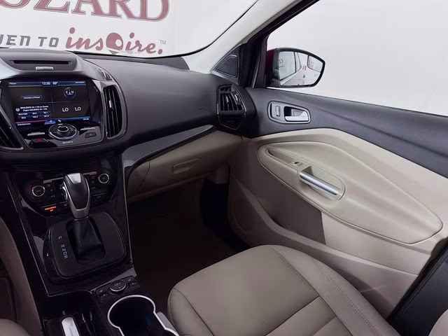 2015 Ruby Red Metallic Ford Escape Titanium FWD SUV