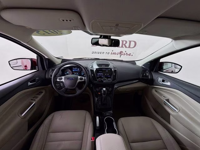 2015 Ruby Red Metallic Ford Escape Titanium FWD SUV