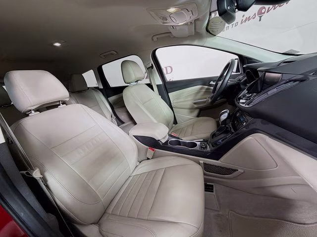 2015 Ruby Red Metallic Ford Escape Titanium FWD SUV
