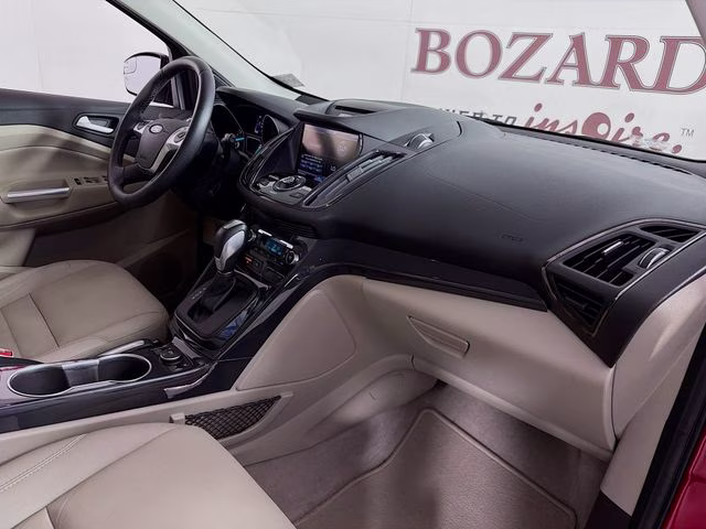 2015 Ruby Red Metallic Ford Escape Titanium FWD SUV