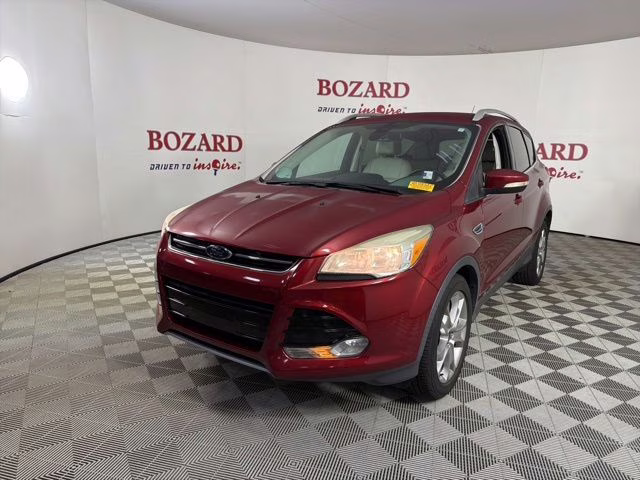 2015 Ruby Red Metallic Ford Escape Titanium FWD SUV