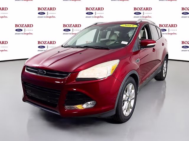 2015 Ruby Red Metallic Ford Escape Titanium FWD SUV