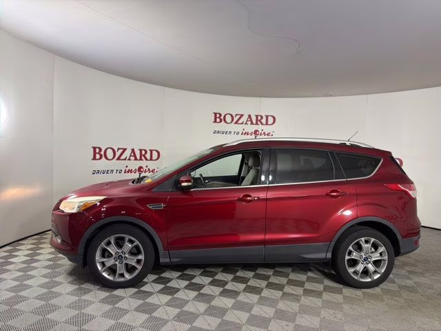 2015 Ruby Red Metallic Ford Escape Titanium FWD SUV