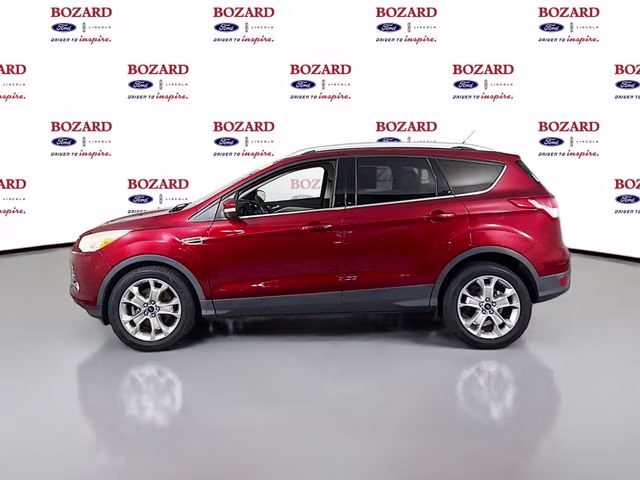 2015 Ruby Red Metallic Ford Escape Titanium FWD SUV