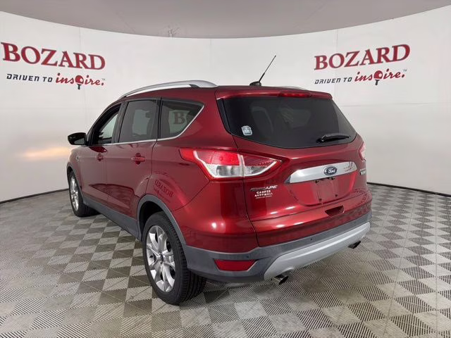2015 Ruby Red Metallic Ford Escape Titanium FWD SUV