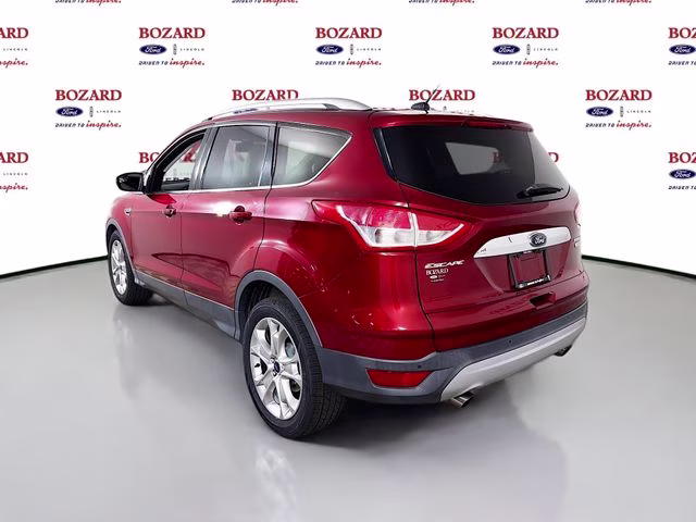 2015 Ruby Red Metallic Ford Escape Titanium FWD SUV
