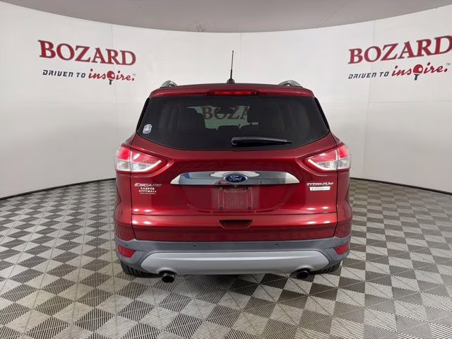 2015 Ruby Red Metallic Ford Escape Titanium FWD SUV