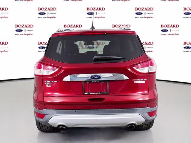 2015 Ruby Red Metallic Ford Escape Titanium FWD SUV