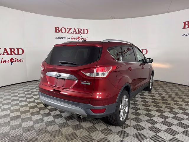 2015 Ruby Red Metallic Ford Escape Titanium FWD SUV