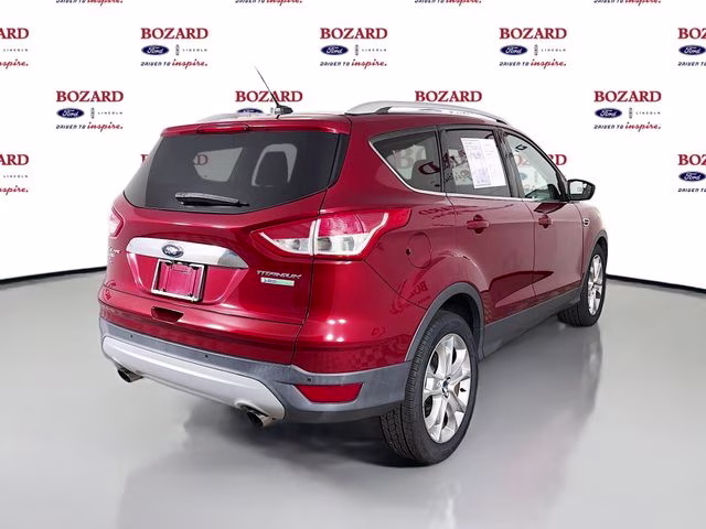 2015 Ruby Red Metallic Ford Escape Titanium FWD SUV