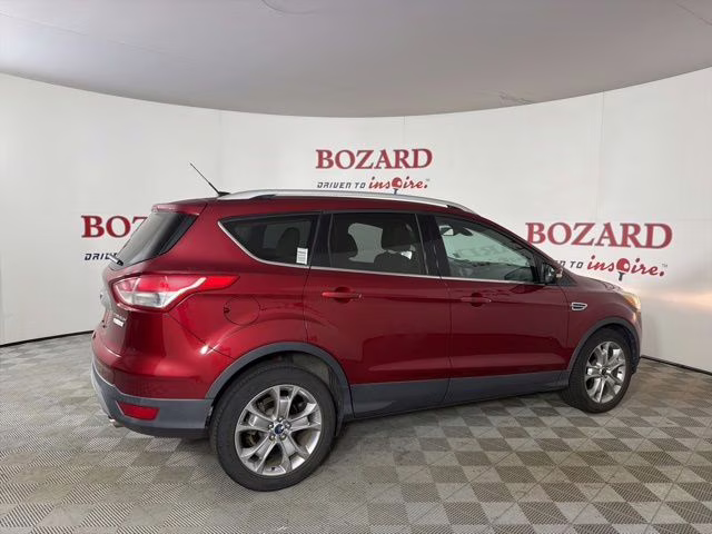 2015 Ruby Red Metallic Ford Escape Titanium FWD SUV
