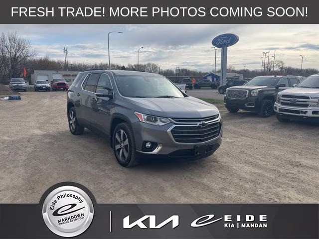 2020 Satin Steel Metallic Chevrolet Traverse 3LT AWD SUV