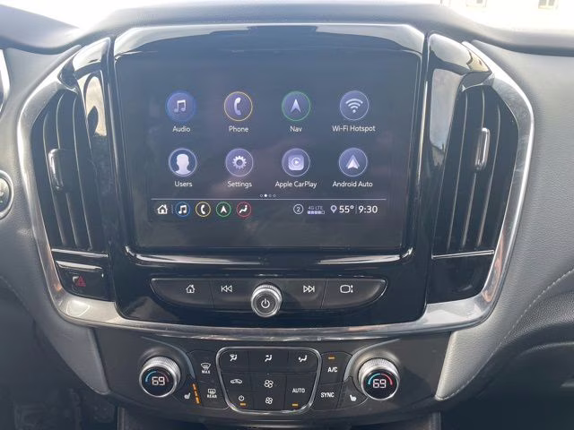 2020 Satin Steel Metallic Chevrolet Traverse 3LT AWD SUV