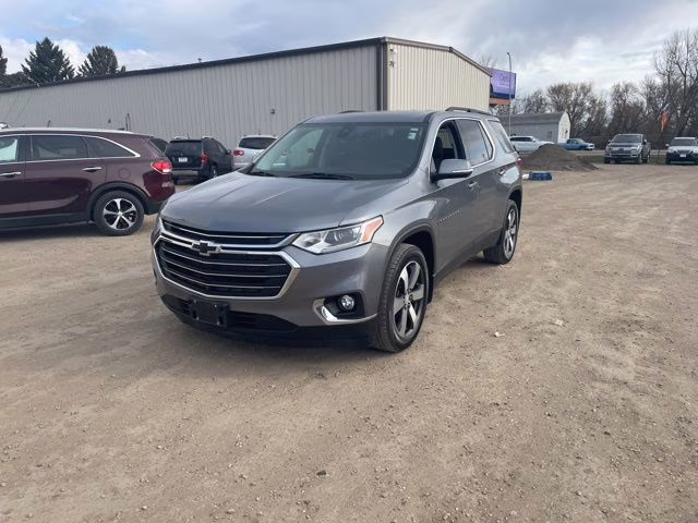 2020 Satin Steel Metallic Chevrolet Traverse 3LT AWD SUV