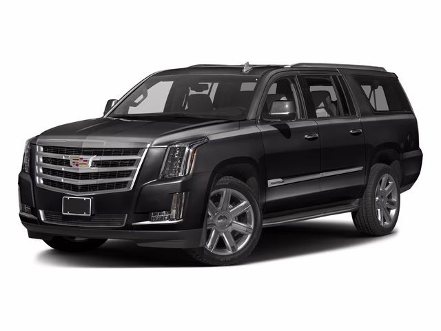 2016 Black Cadillac Escalade ESV Luxury 4X4 SUV