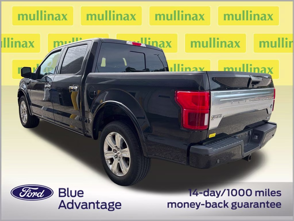 2019 Agate Black Metallic Ford F-150 Platinum RWD Truck