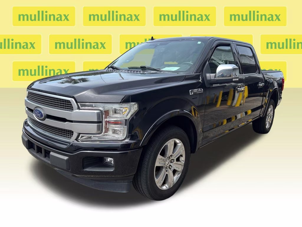 2019 Agate Black Metallic Ford F-150 Platinum RWD Truck