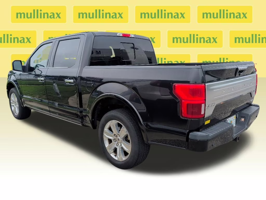 2019 Agate Black Metallic Ford F-150 Platinum RWD Truck