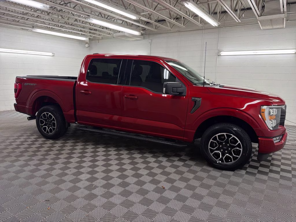 2023 Chili Pepper Red Ford F-150 XLT RWD Truck