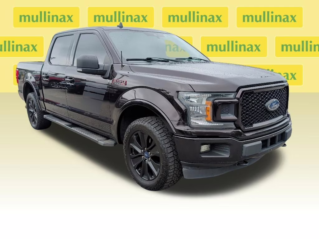 2019 Magma Red Metallic Ford F-150 XLT 4X4 Truck