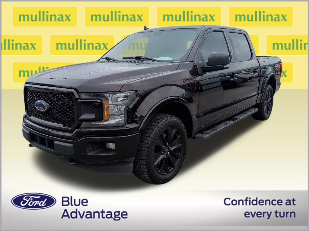 2019 Magma Red Metallic Ford F-150 XLT 4X4 Truck
