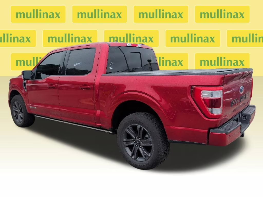 2023 Rapid Red Metallic Tinted Clearcoat Ford F-150 Lariat 4X4 Truck