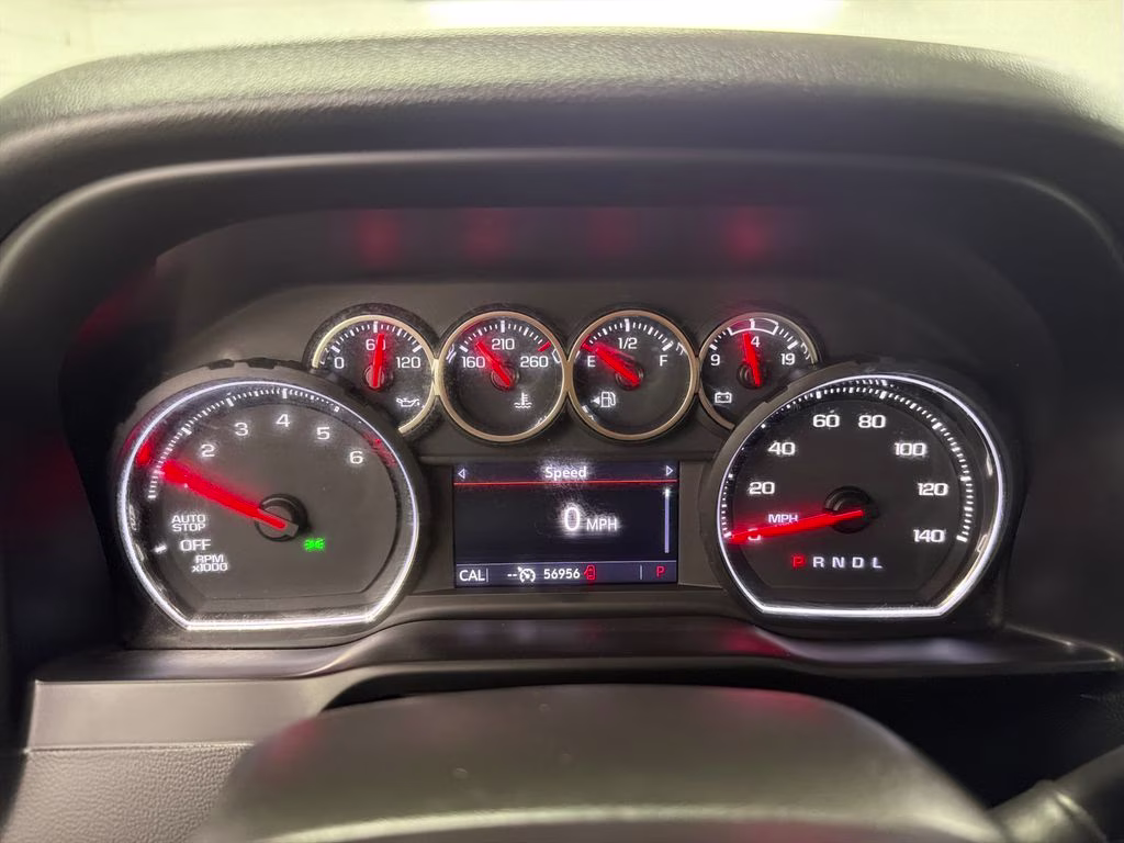 2020 Black Chevrolet Silverado 1500 LT RWD Truck