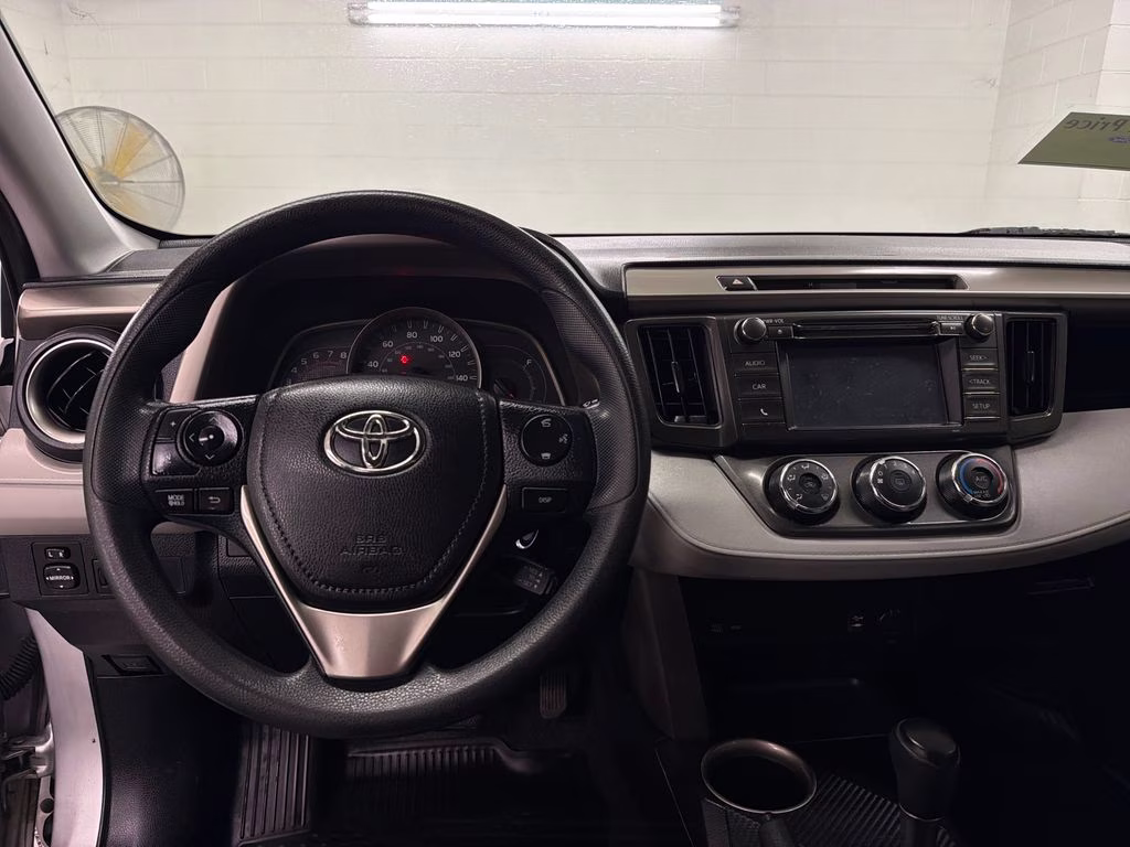 2015 Classic Silver Metallic Toyota RAV4 LE FWD SUV