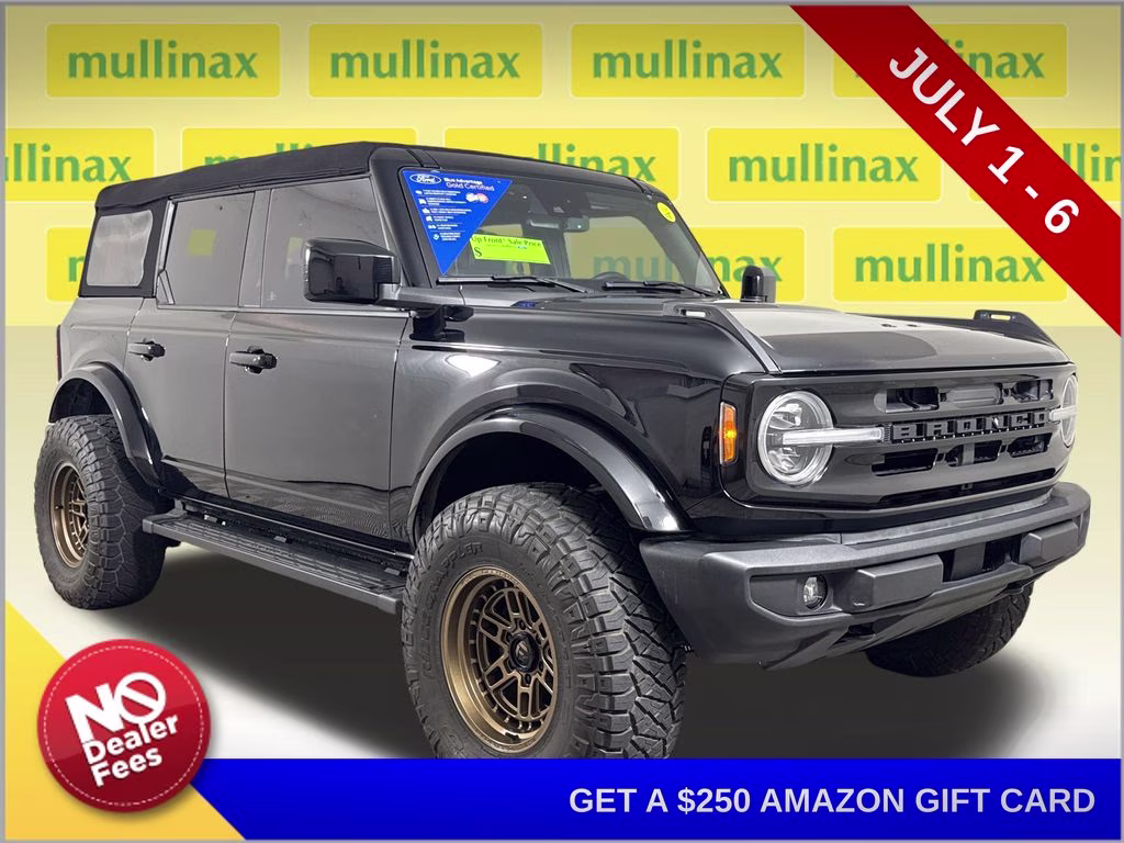 2024 Shadow Black Ford Bronco Outer Banks 4X4 SUV