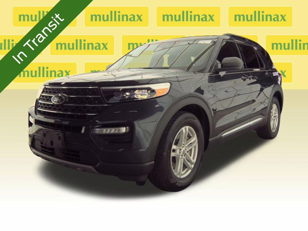 2023 Stone Blue Metallic Ford Explorer XLT RWD SUV