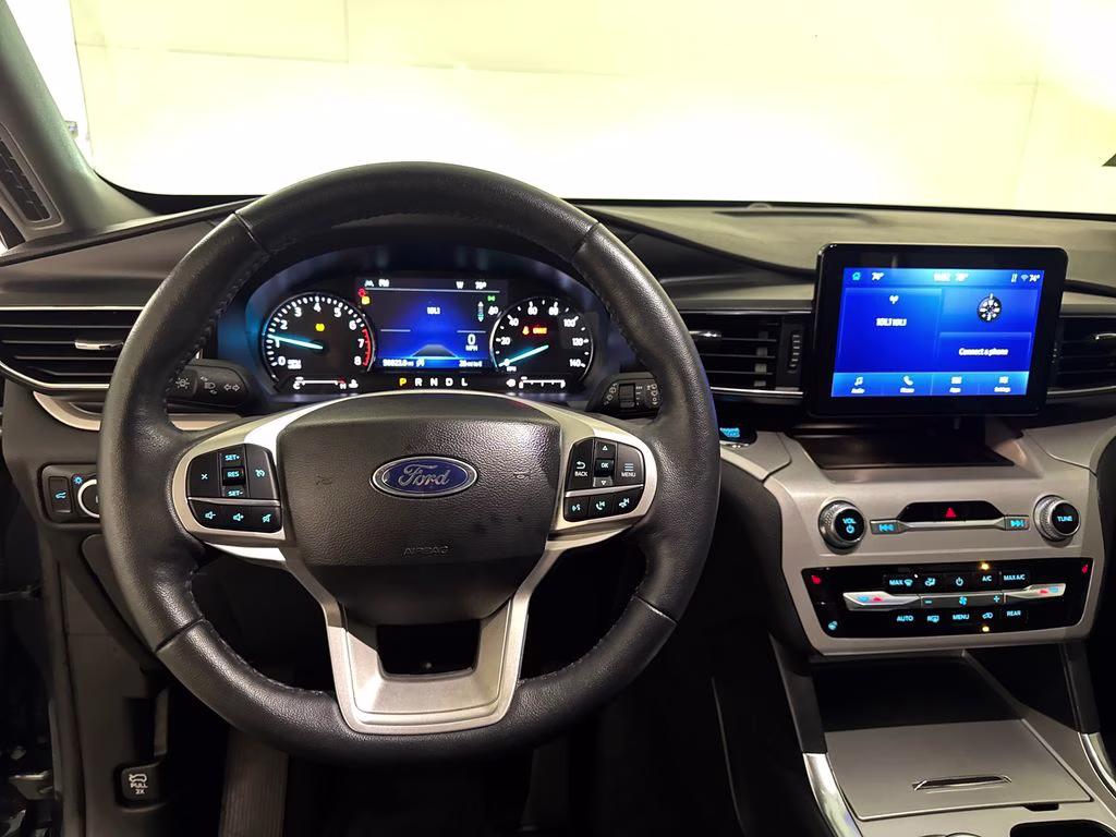 2023 Stone Blue Metallic Ford Explorer XLT RWD SUV