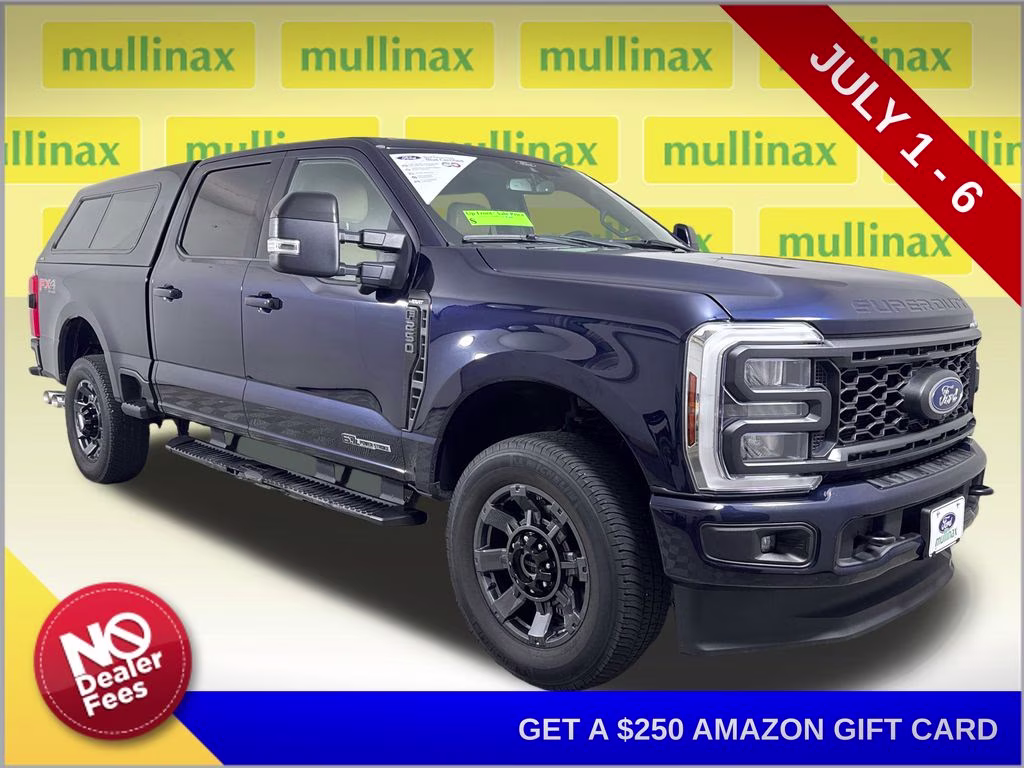 2024 Antimatter Blue Metallic Ford Super Duty F-250 SRW Lariat 4X4 Truck