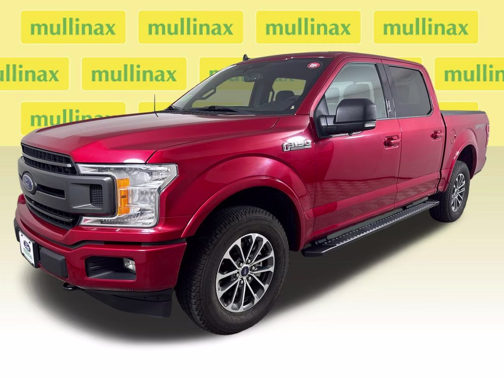 2020 Rapid Red Metallic Tinted Clearcoat Ford F-150 XLT 4X4 Truck