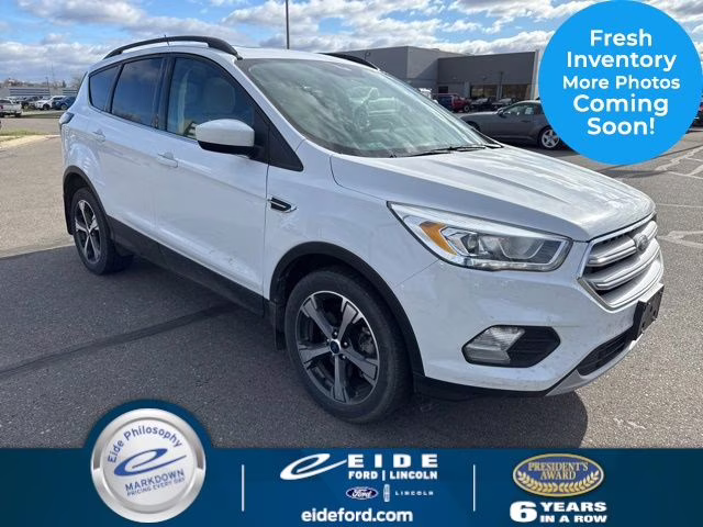 2018 Oxford White Ford Escape SEL 4X4 SUV