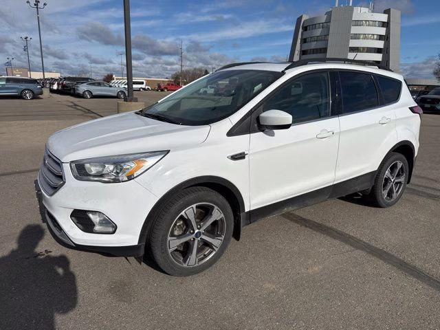 2018 Oxford White Ford Escape SEL 4X4 SUV