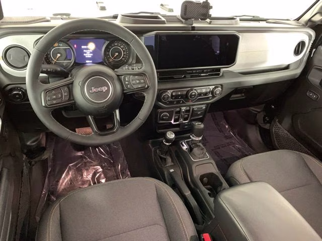 2025 Black Clearcoat Jeep Wrangler Sport S 4X4 SUV