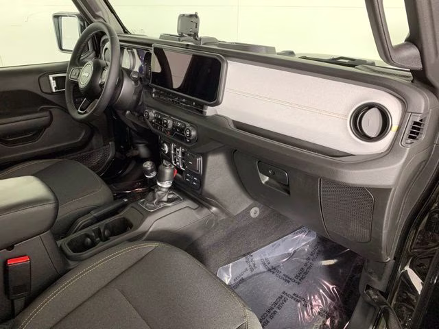 2025 Black Clearcoat Jeep Wrangler Sport S 4X4 SUV