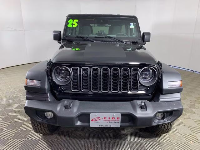 2025 Black Clearcoat Jeep Wrangler Sport S 4X4 SUV