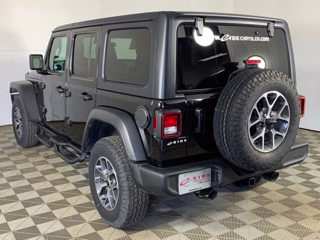 2025 Black Clearcoat Jeep Wrangler Sport S 4X4 SUV
