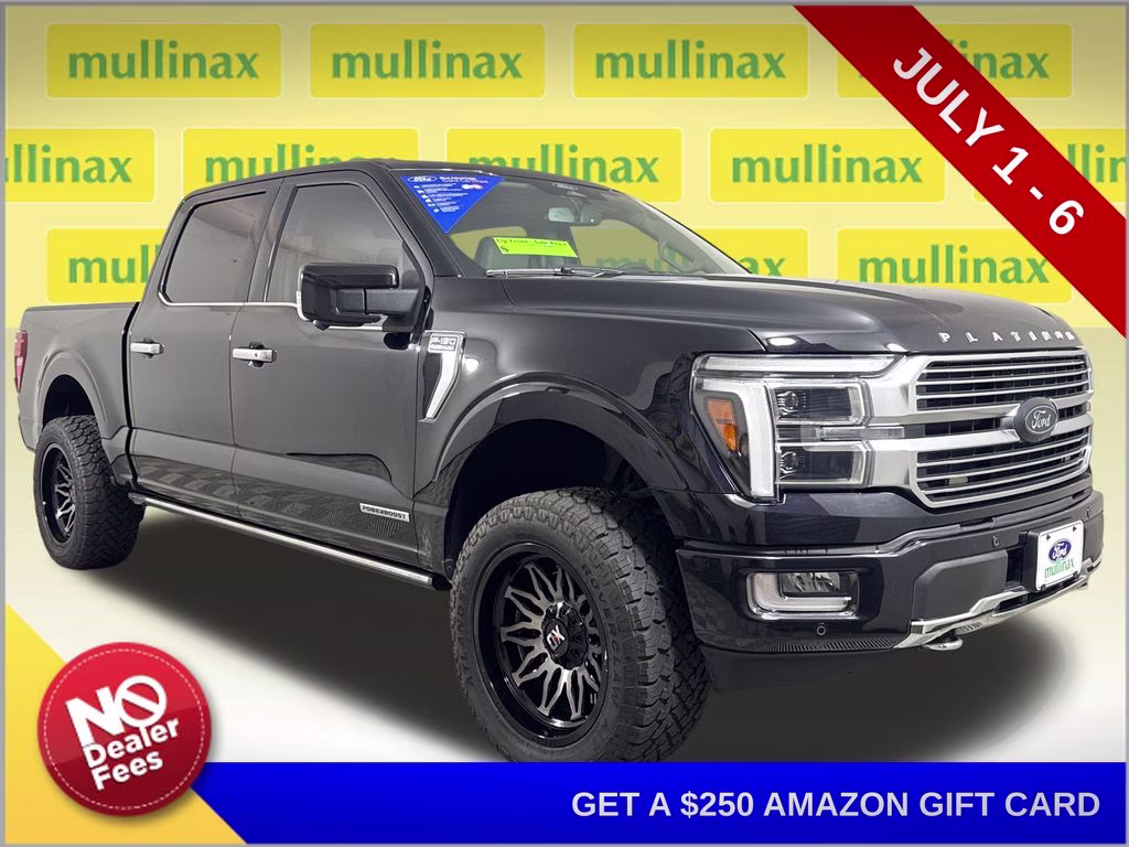 2024 Agate Black Metallic Ford F-150 Platinum 4X4 Truck