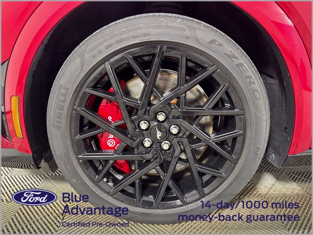 2023 Rapid Red Metallic Tinted Clearcoat Ford Mustang Mach-E GT AWD SUV
