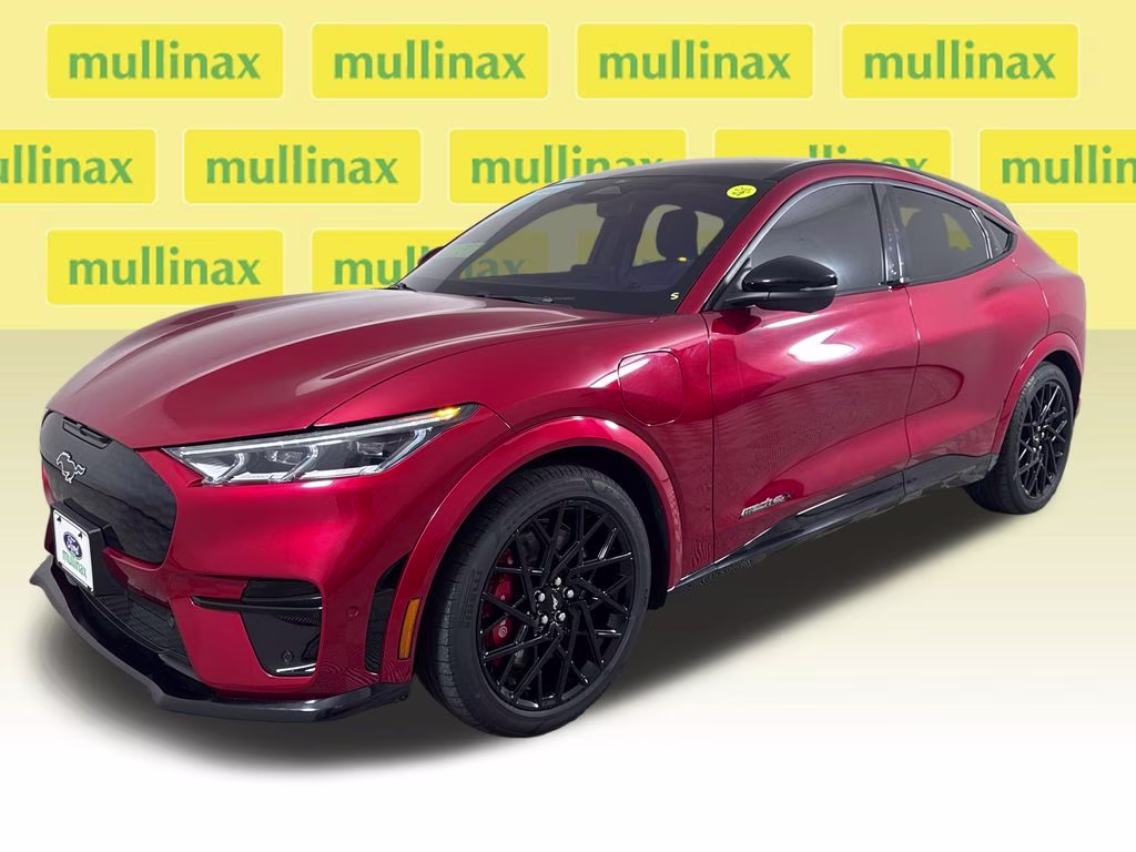 2023 Rapid Red Metallic Tinted Clearcoat Ford Mustang Mach-E GT AWD SUV