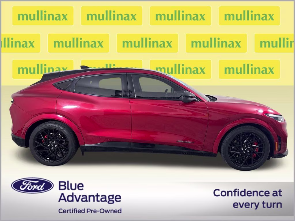 2023 Rapid Red Metallic Tinted Clearcoat Ford Mustang Mach-E GT AWD SUV